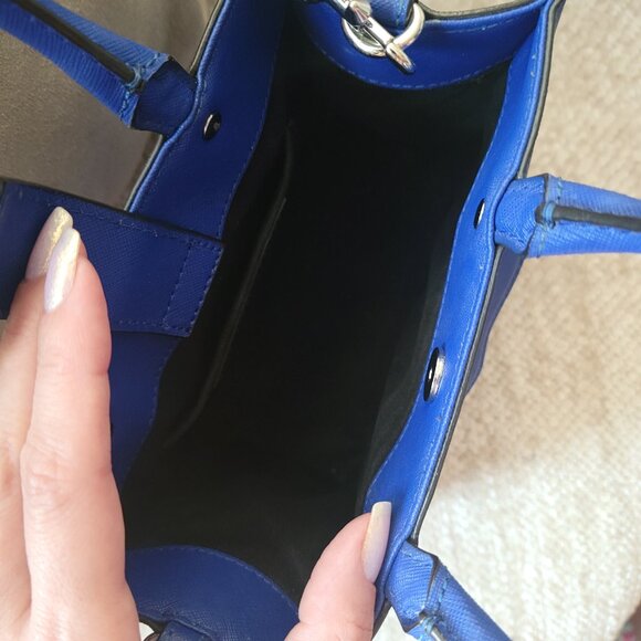 Rebecca Miinkoff Mini Tote-Electic Blue-Great Condition-Like New!!! - Picture 8 of 12